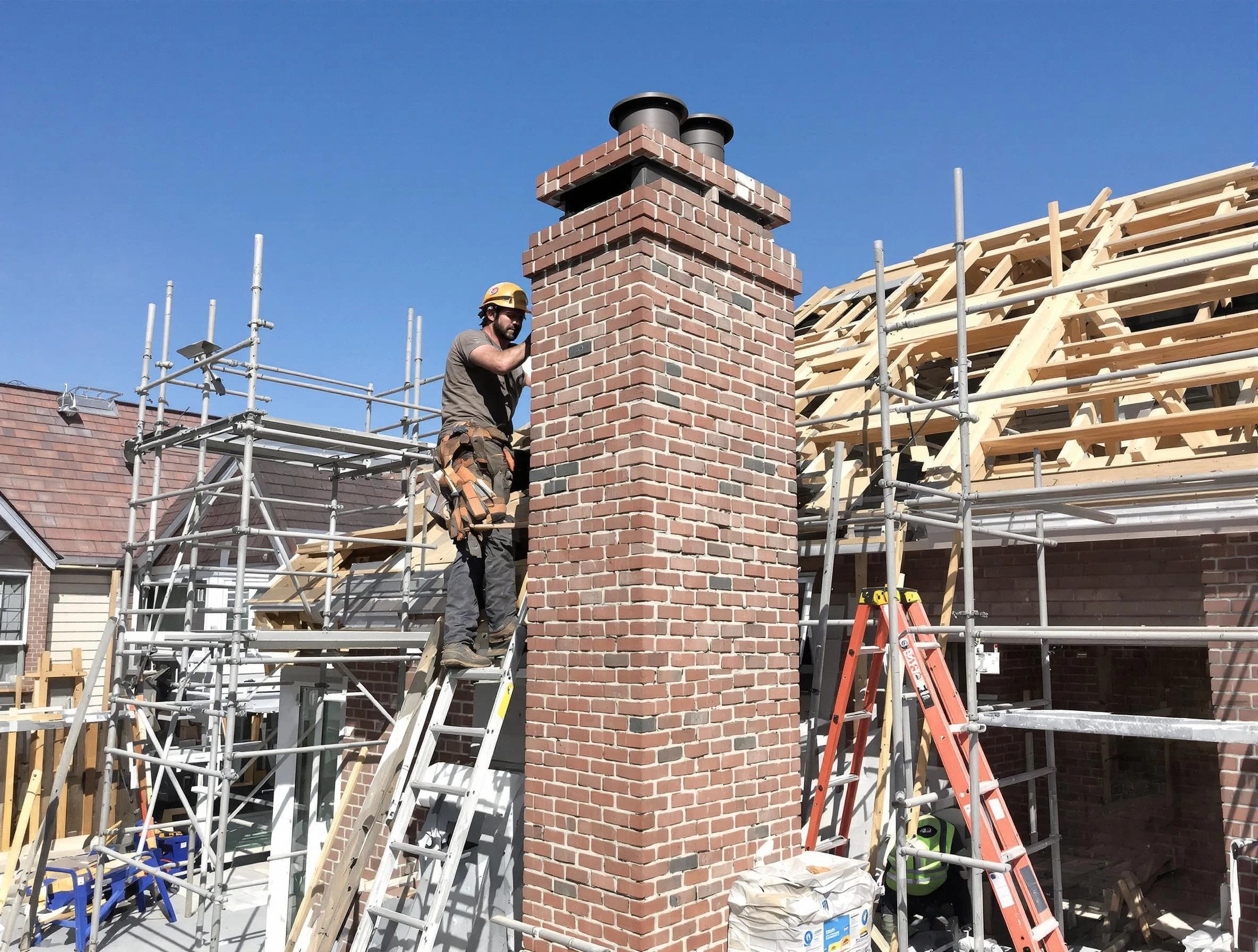 New chimney installation completed by Atlantic City Chimney Sweep in Atlantic City, NJ