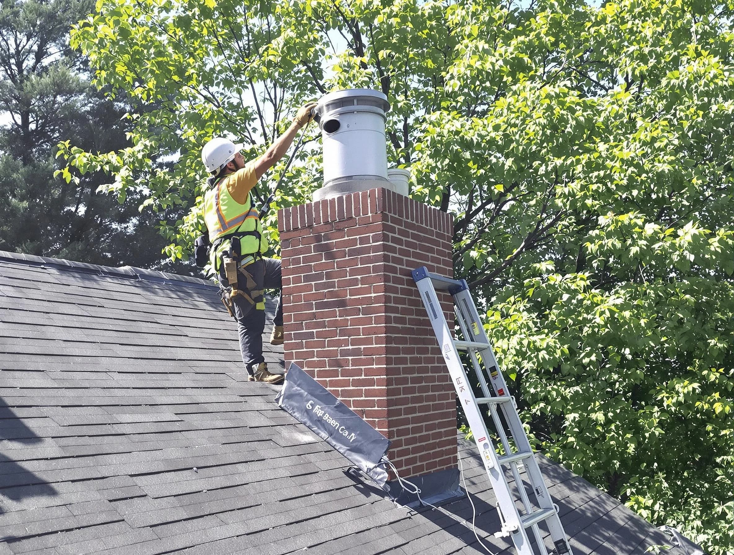 Chimney liner inspection by Atlantic City Chimney Sweep in Atlantic City, NJ