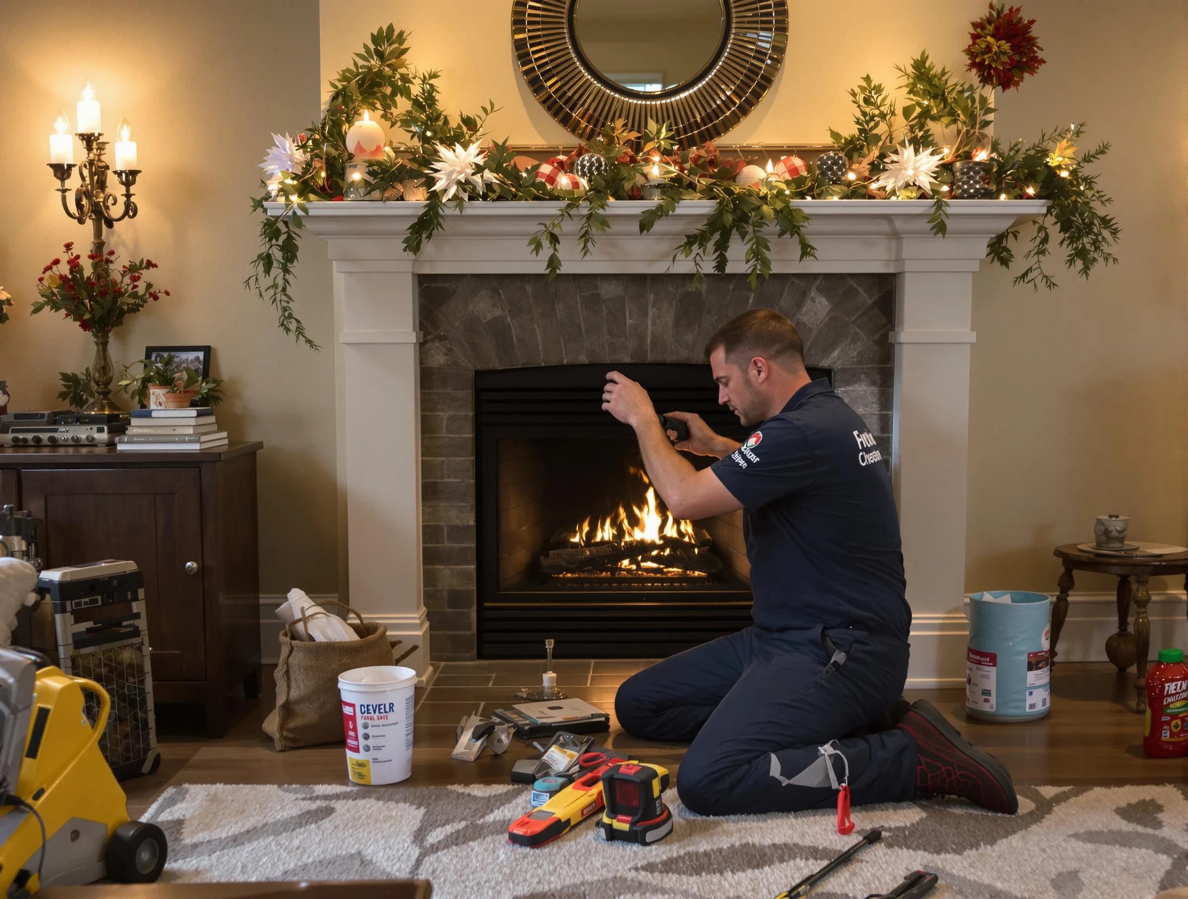 Atlantic City Chimney Sweep offering fireplace maintenance services in Atlantic City, NJ